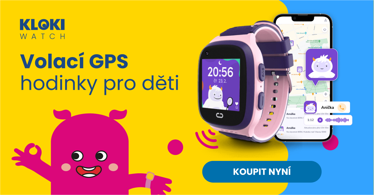 Detské inteligentné hodinky KLOKI - Bezpečnosť a sloboda pre vaše deti