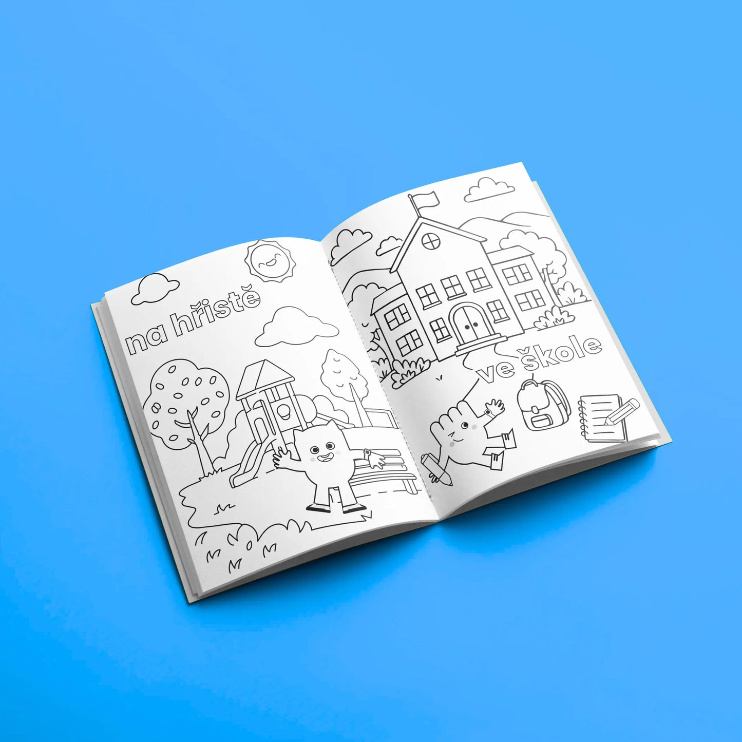 Omaľovánky Veselé dni s KLOKI