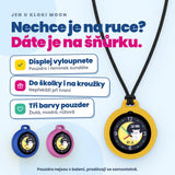Dětské volací GPS hodinky KLOKI Moon - Modré
