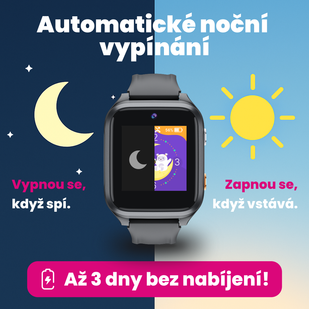 Children's GPS Calling Watch KLOKI Star - Black