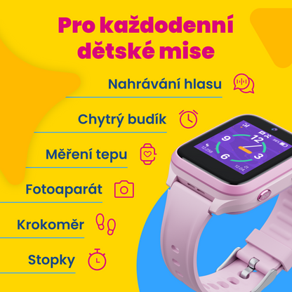 Children's GPS Calling Watch KLOKI Star - Black