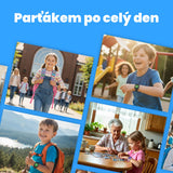 Dětské volací GPS hodinky KLOKI Star - Černé + Dárek