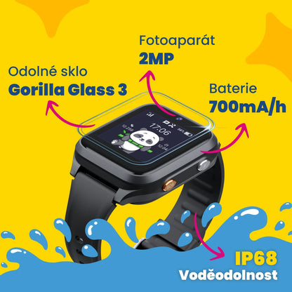 Kids' GPS Calling Watch KLOKI Star - Black | Promo Bundle