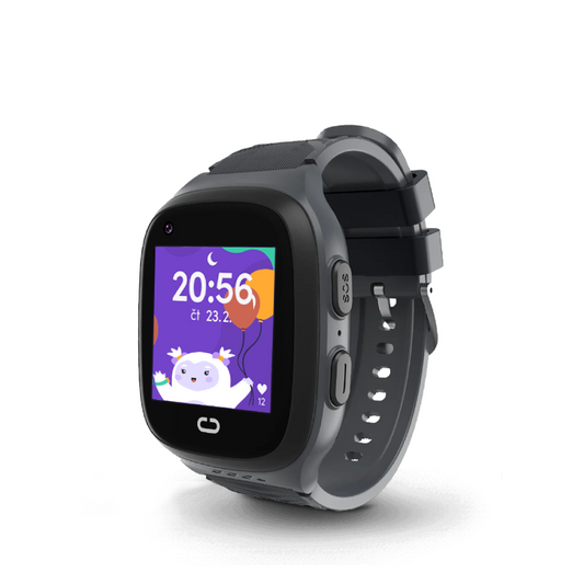 Dětské volací GPS hodinky KLOKI - Černé