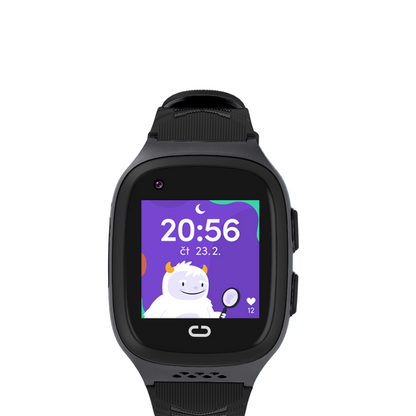 Dětské volací GPS hodinky KLOKI - Černé