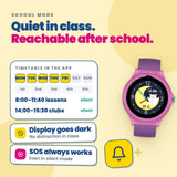 KLOKI Moon Kids GPS Calling Watch - Pink