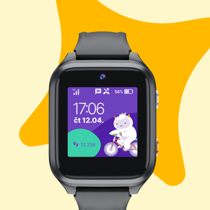 Children's GPS Calling Watch KLOKI Star - Black