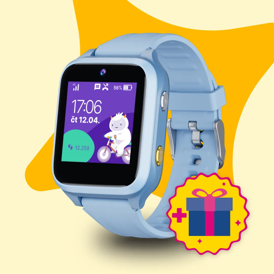 Kids GPS Calling Watch KLOKI Star - Black