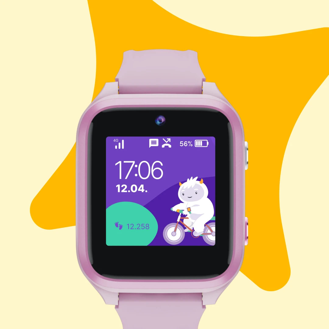 Kids' GPS Calling Watch KLOKI Star - Pink | Promo Bundle