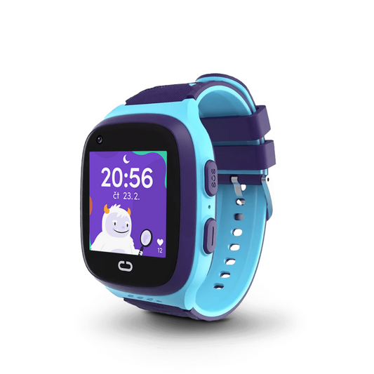 Dětské volací GPS hodinky KLOKI - Modré