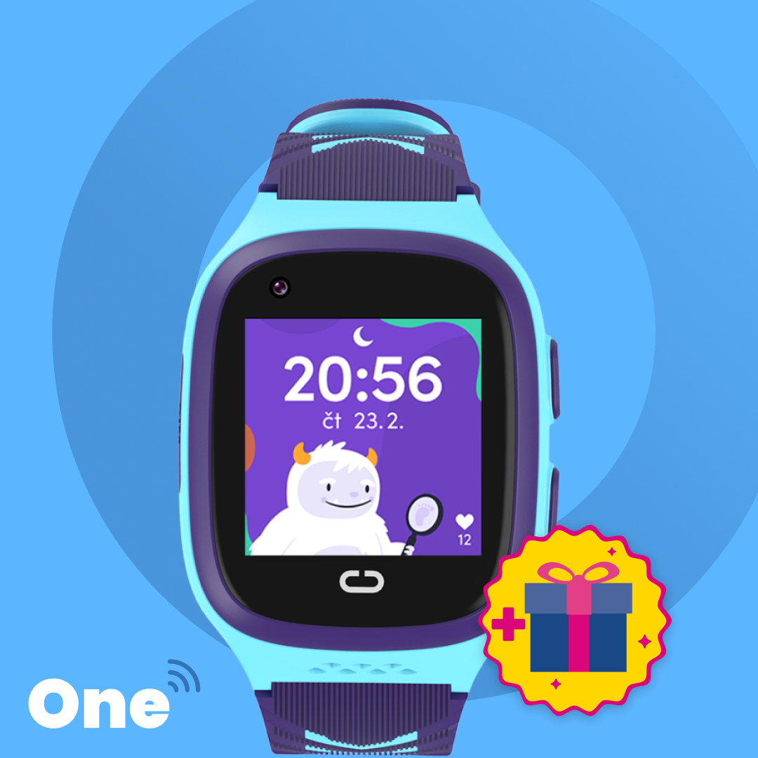 Detské volacie GPS hodinky KLOKI One - Modré