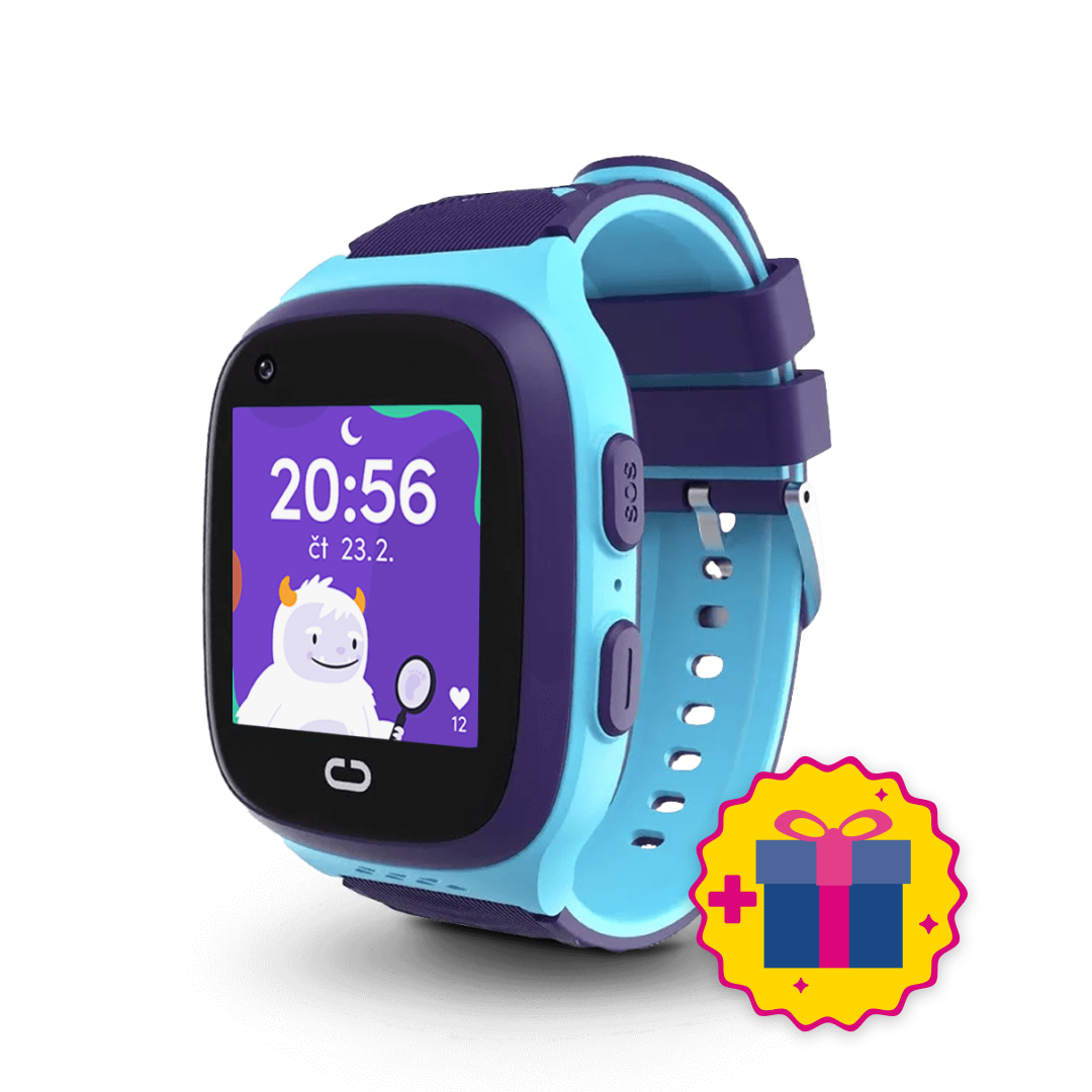Children's calling GPS watch KLOKI - Blue