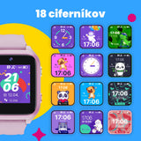 Detské volacie GPS hodinky KLOKI Star - Čierne