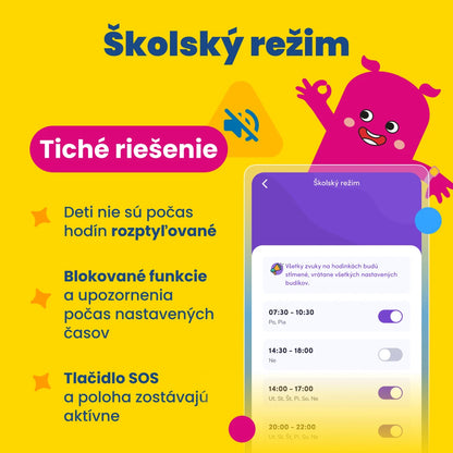 Detské volacie GPS hodinky KLOKI Star - Čierne