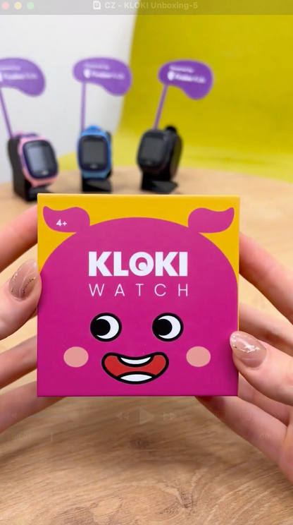 Children's calling GPS watch KLOKI - Blue